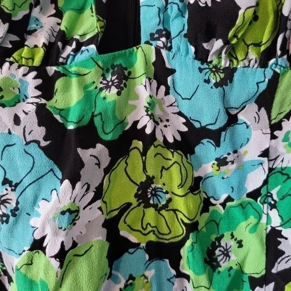 ZARA Draped Floral Bodysuit - Picture 6 of 8